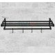 Ferio 24 Inch Stainless Steel And Aluminium Bathroom Towel Rack Towel Bar Towel Rod Holder/Hanger Towel Stand Bathroom Accessories Set Of 1 (Black, 24 Inch ( 2 Feet ))