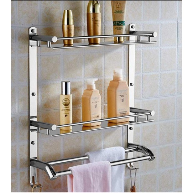 bathroom shelf hooks