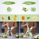 Ferio Chopper for Kitchen Vegetable Cutter for All In 1 Multipurpose Kitchen Slicer Stainless Steel Vegetable Chopper, Julienne + Dicer Onion Cutter with Spring Slicer Safety Holder Ideal for Multipurpose Green Color (Pack Of 1)