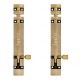 Ferio Heavy Duty Aluminium 6 Inch Tower Bolt for Home,Offices Doors and Windows/Tower Bolt for Main Door/Door Latch/Kundi/Chitakini/Door Latch for Main Door and Windows (Antique Brass, Pack of 2)