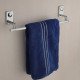 FERIO 18 Inch Stainless Steel Towel Rod Towel Bar, Napkin Holder And Hanger For Bathroom Accessories for Home Chrome Finish 1.5 Feet - ( Pack of 1)