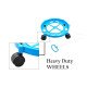 Ferio 2 In 1 LPG Gas Cylinder Stands, LPG Cylinder Trolley Easily Movable Stand with Wheels, Gas Cylinder Stand and Water Jug Stand Multipurpose Use ( Blue , Pack of 1 )