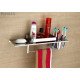 Ferio Stainless Steel 4 In 1 Multipurpose Bathroom Shelf/Rack/Towel Hanger/Tumbler Holder/Soap Dish/Bathroom Accessories (18 X 5 Inches) - Pack Of 1