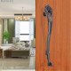 Ferio 10 Inch 250 MM Aluminum Lion Shape Heavy Duty Main Door Handle | Glass Door Handle | Glass and Wooden Door | Door Pull Push Handle For Door Handle Drawer Handle Window Handle For Home Decor (Pack Of 1)